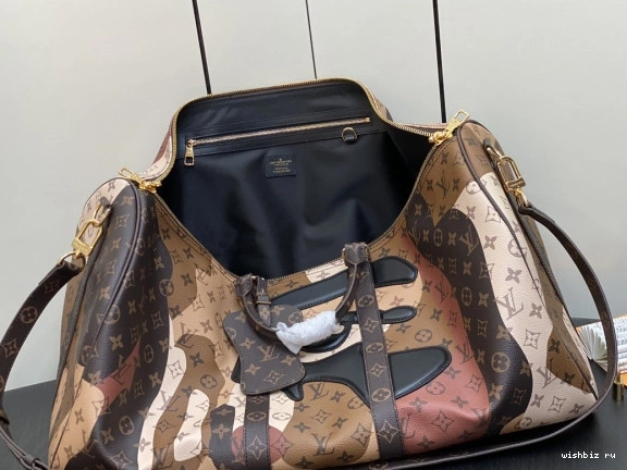 WIS KEEPALL BANDOULIÈRE LOUIS  VUITTON 45 0208